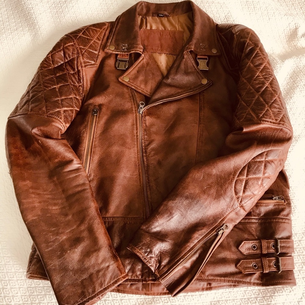 Leather Motorcycle Jacket